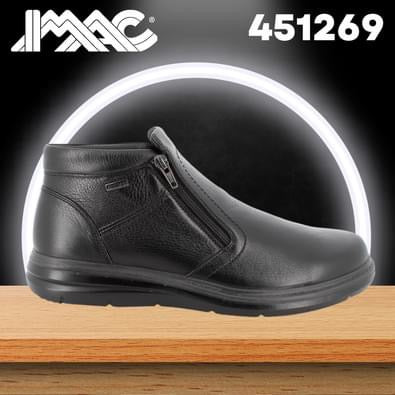 Imac Men's Double Zip Ankle Boot 451269