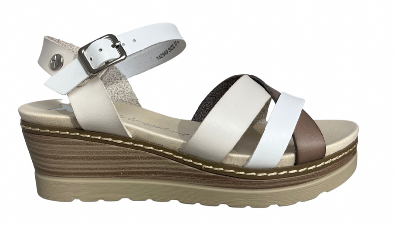 XTI Ladies High Wedge Sandal 142849