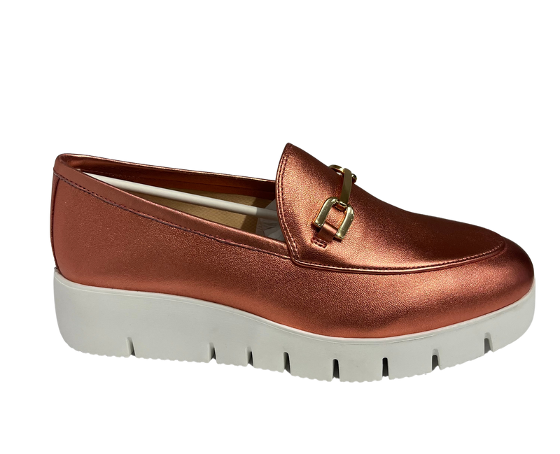 Unisa Famo Ladies Platform Slip On Loafer Shoe