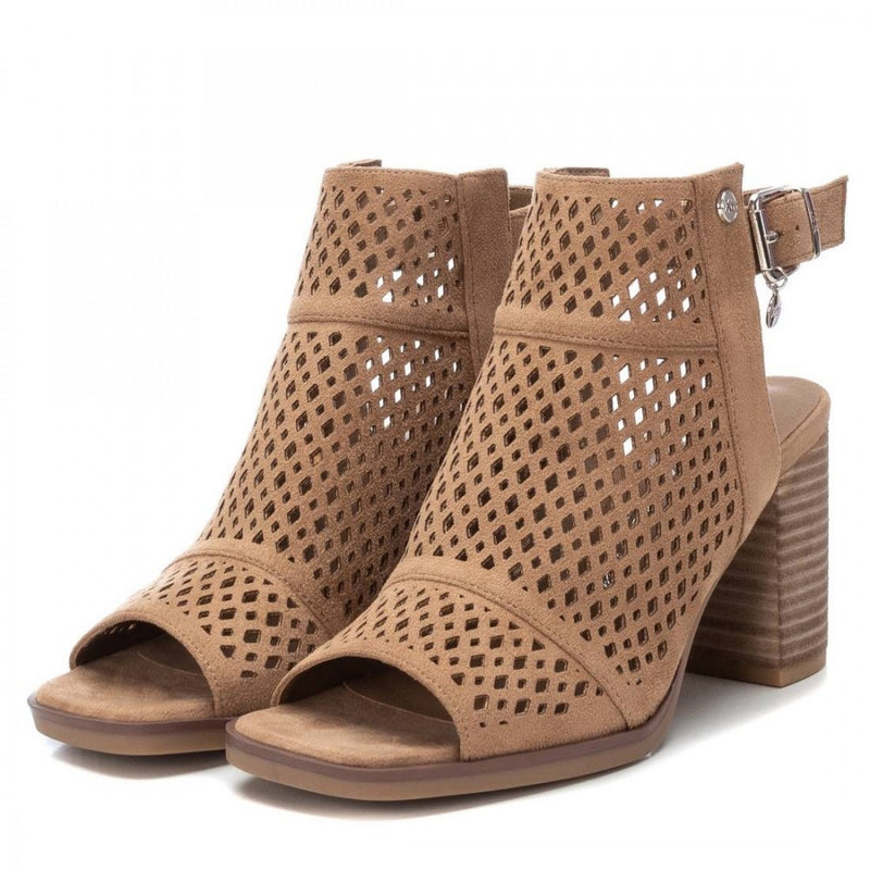 XTI Ladies Peep Toe Beige Sandal 142430