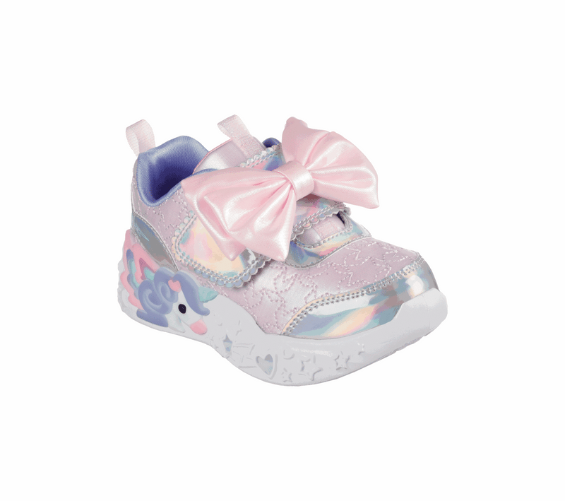 Skechers Girls S Lights Unicorn Trainer 302680N