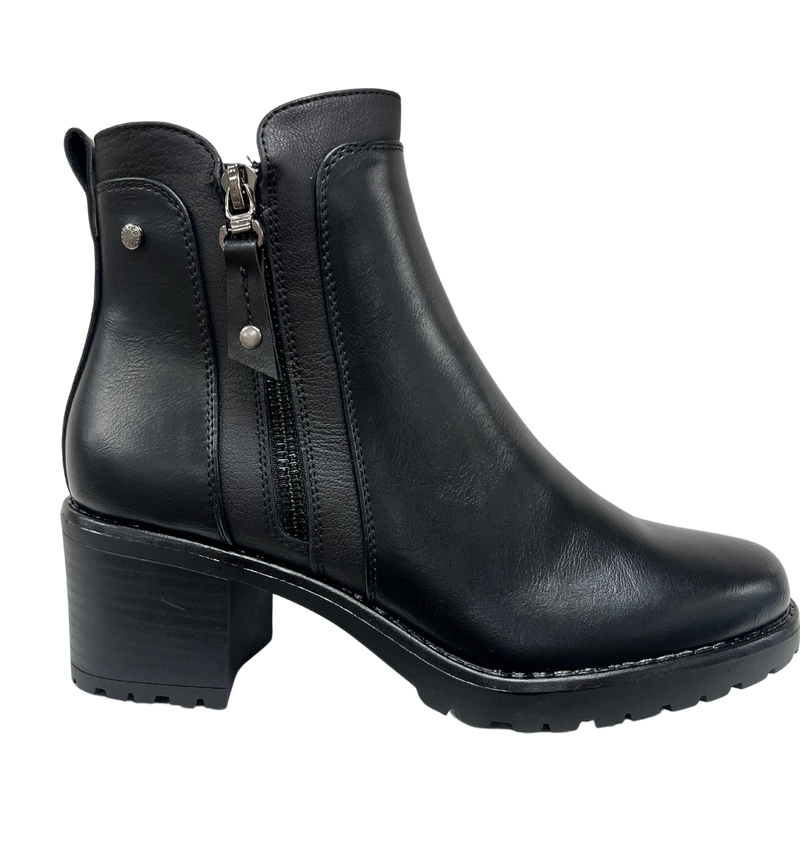 Patrizio Como Lanicano Ladies Block Heel Ankle Boot