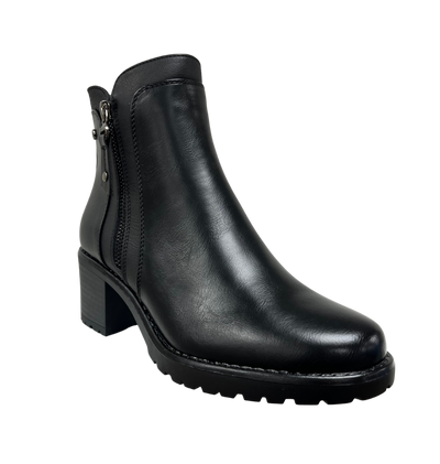 Patrizio Como Lanicano Ladies Block Heel Ankle Boot