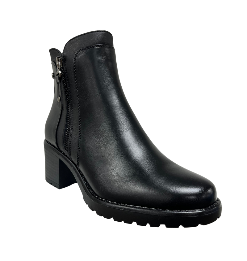 Patrizio Como Lanicano Ladies Block Heel Ankle Boot