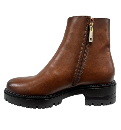 Patrizio Como Deauville Ladies Chunky Flat Ankle Boot