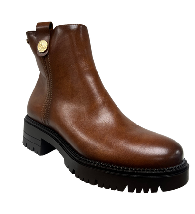 Patrizio Como Deauville Ladies Chunky Flat Ankle Boot
