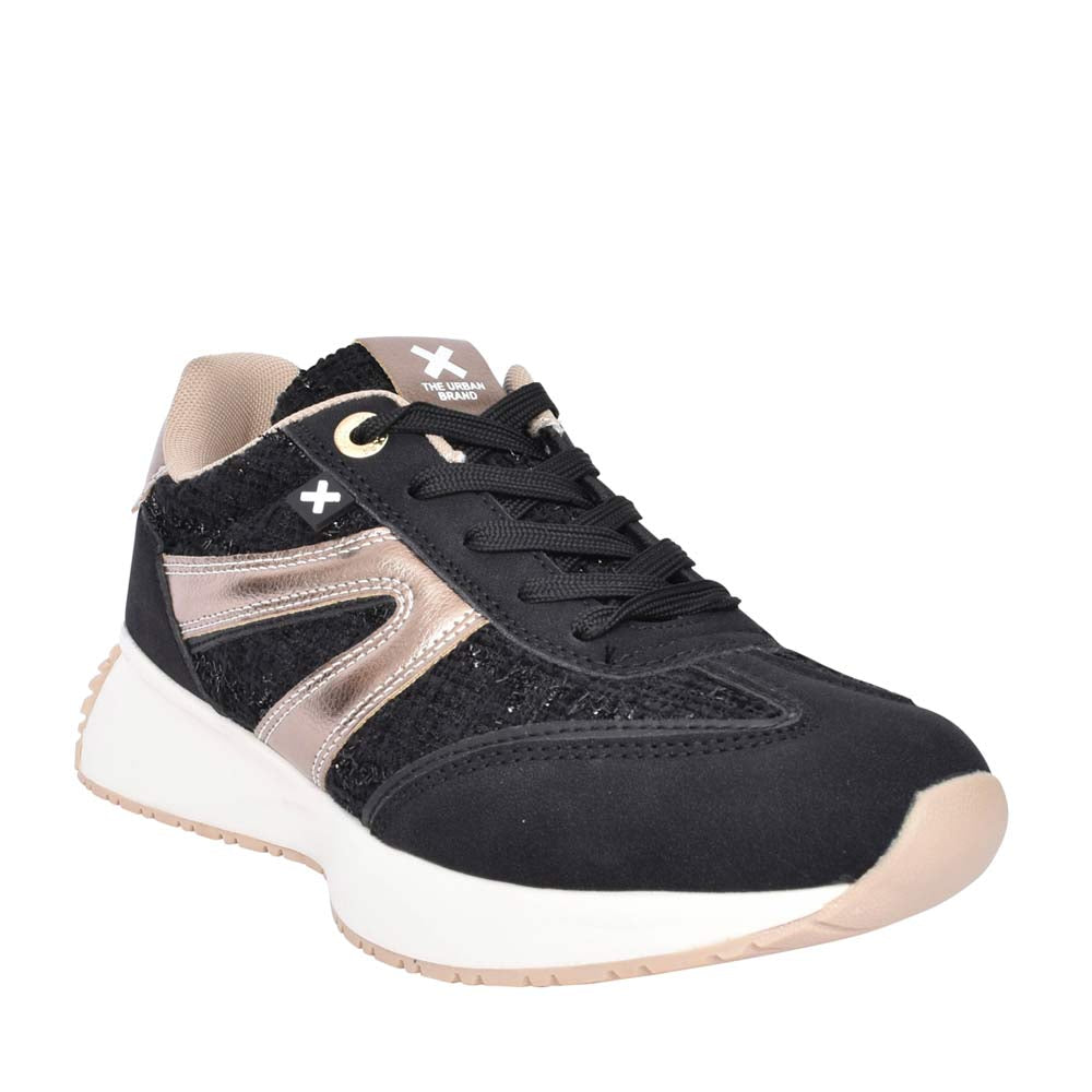Xti Ladies Chunky Sole Laced Shoe 143379 Finn Footwear