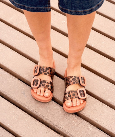 Igor Ladies Strap Mule Sandal Habanna Brillo S10336-381