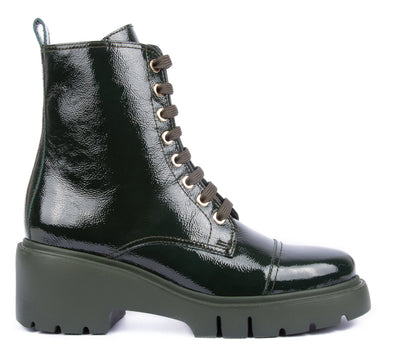 Unisa Juliet Ladies Chunky Laced Mid Calf Biker Boot