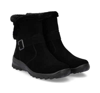 Rieker Ladies Fur Lined Wedge Ankle Boot L7179-00