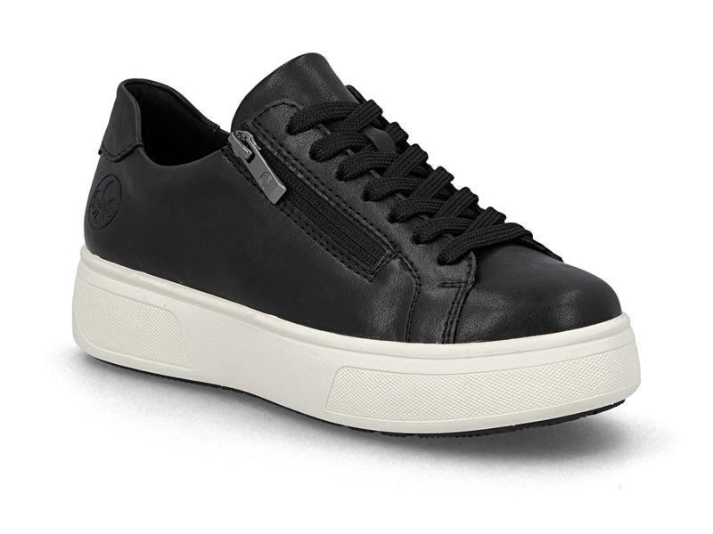 Rieker Ladies Laced Platform Shoe M7701-00