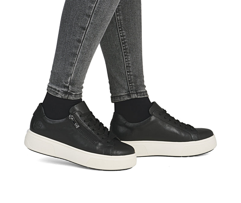 Rieker Ladies Laced Platform Shoe M7701-00