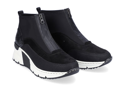 Rieker Ladies Wedge Zip Ankle Boot N6352-00