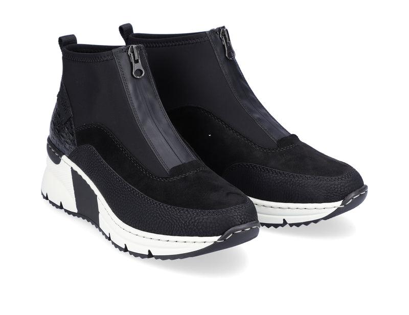 Rieker Ladies Wedge Zip Ankle Boot N6352-00