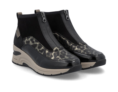 Rieker Ladies Wedge Zip Ankle Boot N9362-00