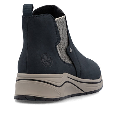 Rieker Ladies Low Wedge Ankle Boot N9561-14