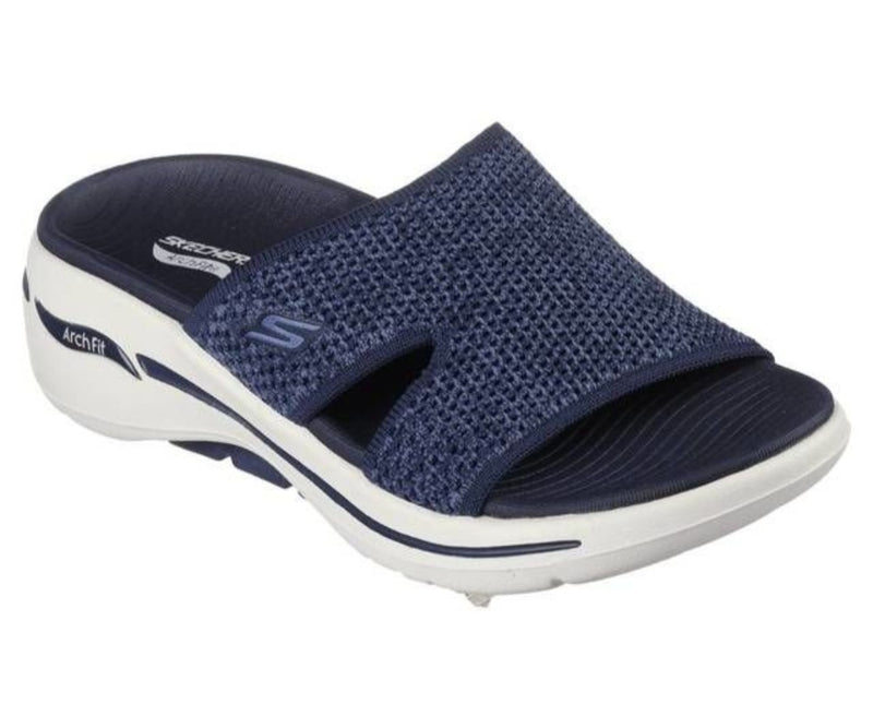 Skechers Ladies Go Walk Arch Fit Joyful Slip On Sandal 140274