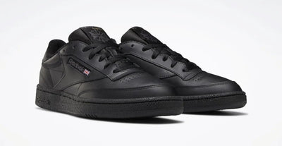Reebok Club C 85 Men's Laced Black Trainer AR0454