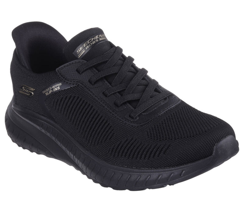 Skechers Bobs Squad Chaos Ladies Slip In Trainer 117497