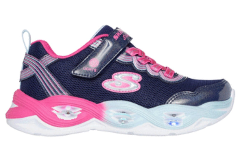 Skechers Twisty Glow Girls Trainer 303717L