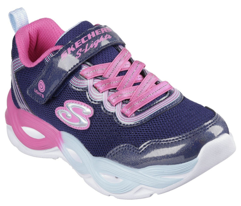 Skechers Twisty Glow Girls Trainer 303717L