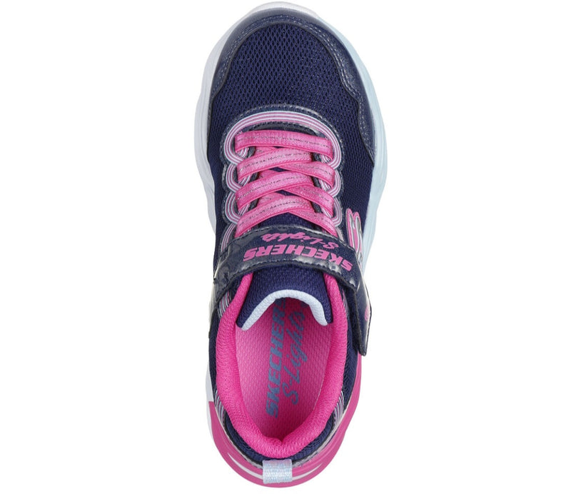 Skechers Twisty Glow Girls Trainer 303717L