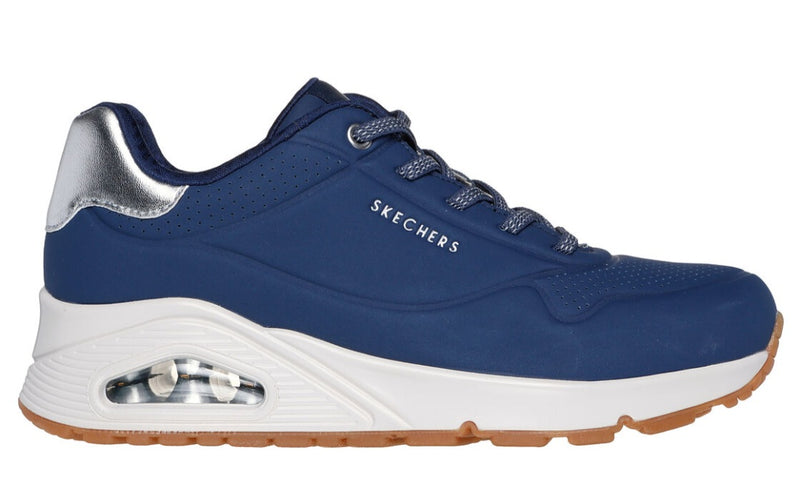 Skechers Uno Shimmer Away Ladies Trainer 155196