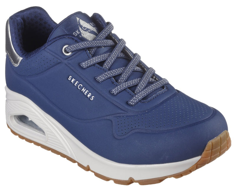 Skechers Uno Shimmer Away Ladies Trainer 155196