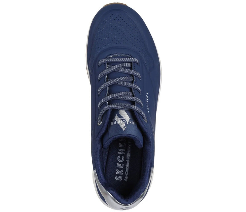 Skechers Uno Shimmer Away Ladies Trainer 155196