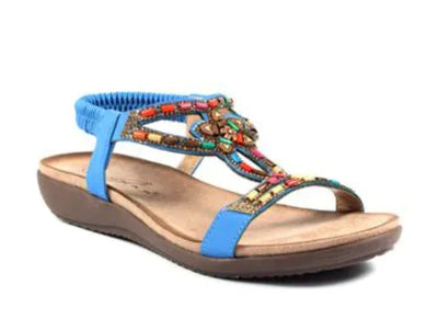 Lunar Mariella Ladies Flat Slip On Sandal JLH331