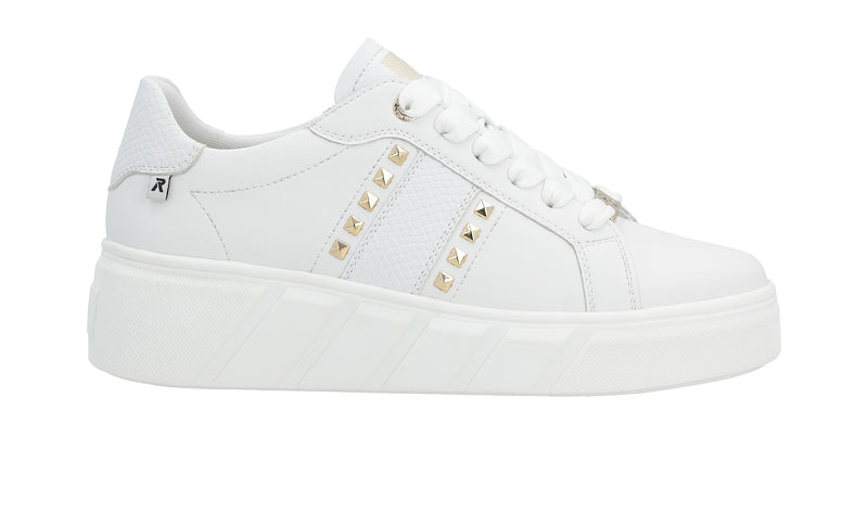 Rieker Revolution Ladies Platform Laced Shoe W0506-80