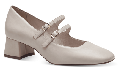 Tamaris Ladies Double Strap Block Heel shoe 22304-41 418