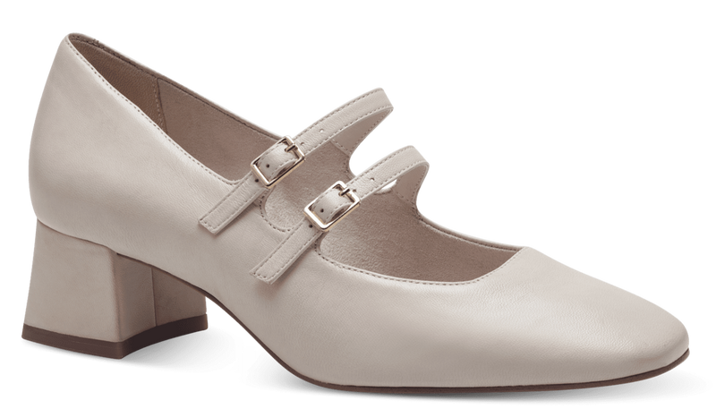 Tamaris Ladies Double Strap Block Heel shoe 22304-41 418