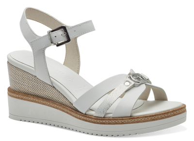 Tamaris Ladies High Wedge Velcro Sandal 28010-42 100