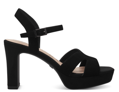 Tamaris Ladies Block Heel Platform Sandal 28309-42 007