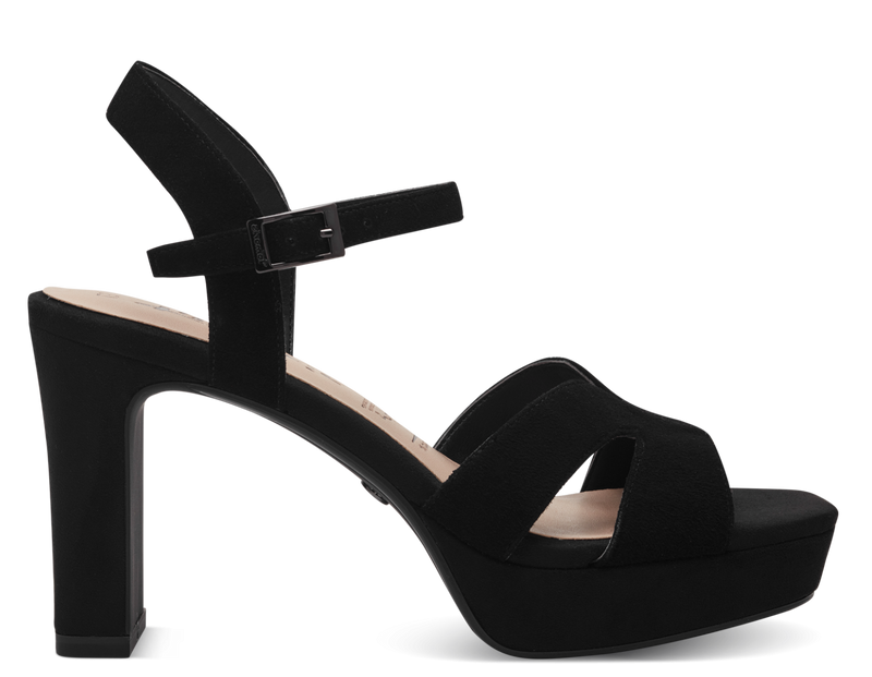 Tamaris Ladies Block Heel Platform Sandal 28309-42 007