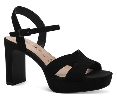 Tamaris Ladies Block Heel Platform Sandal 28309-42 007