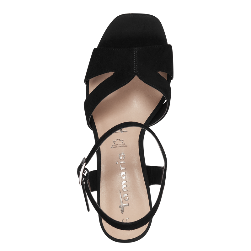 Tamaris Ladies Block Heel Platform Sandal 28309-42 007