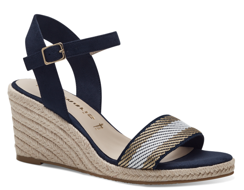 Tamaris Ladies High Wedge Espadrille Sandal 28329-42 805