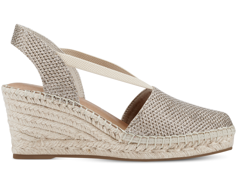 Tamaris Ladies SlingBack Espadrille Wedge Sandal 29603-20 909