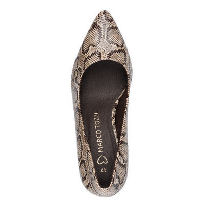 Marco Tozzi Ladies Heel Court Shoe 22420-42 459