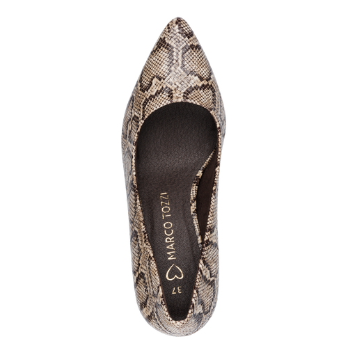 Marco Tozzi Ladies Heel Court Shoe 22420-42 459
