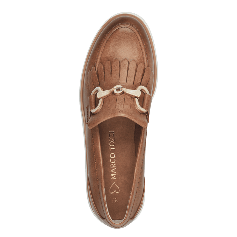 Marco Tozzi ladies Slip On Chunky Loafer Shoe 24703-42 305