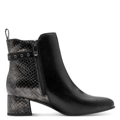 Marco Tozzi Ladies Block Heel Ankle Boot 25342-45 098