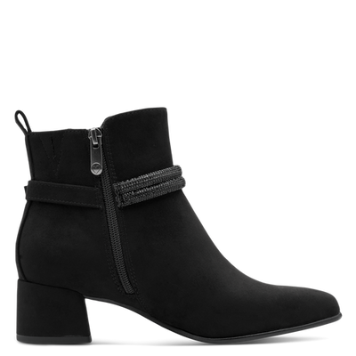 Marco Tozzi Ladies Block Heel Ankle Boot 25399-43 001