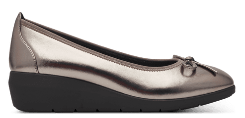 Jana Ladies High Wedge Slip On Pump Shoe 22162-43 915