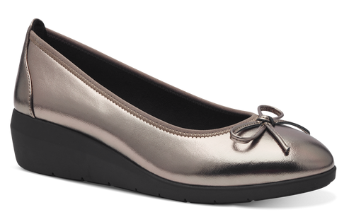 Jana Ladies High Wedge Slip On Pump Shoe 22162-43 915