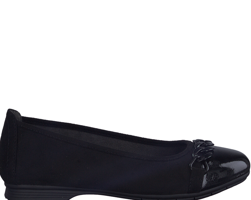 Jana Ladies Slip On Flat Pump Shoe 22165-41 001