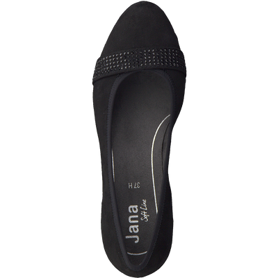 Jana Ladies Heel Court Shoe 22465-41 001