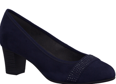 Jana Ladies Heel Court Shoe 22465-41 805